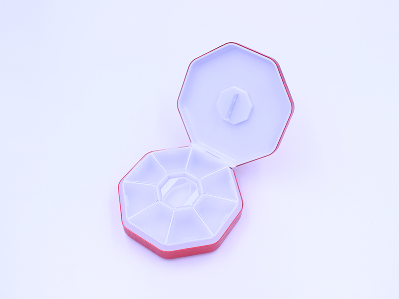 粉色花纹药盒